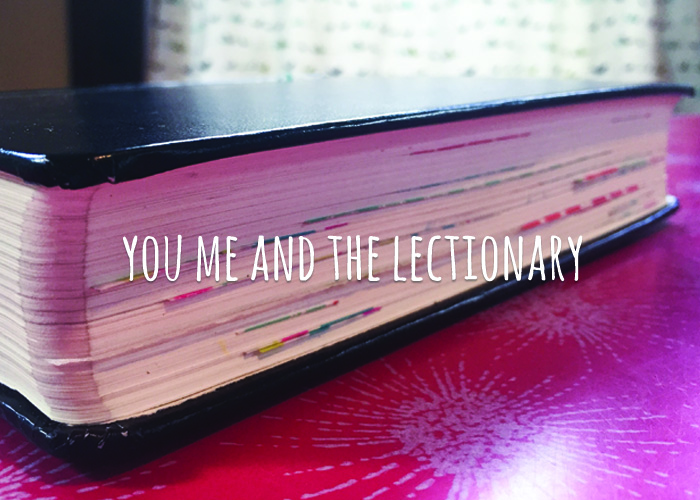 You, Me, and the Lectionary